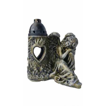 ZG12 Anioł płaczący złoty